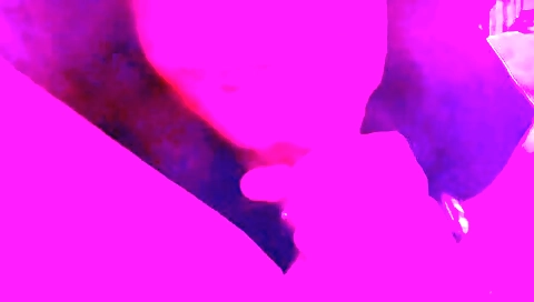 Amateur brunette in a nice dress and stockings in POV